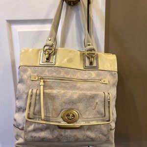Coach Large Monogram Tote